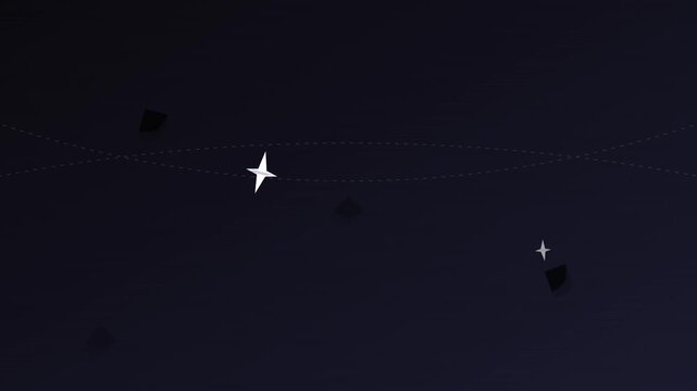 urban graffiti style airplane flight path motion