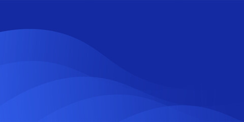 Futuristic dark blue abstract background with soft glowing wave gradients..vector illustration.
