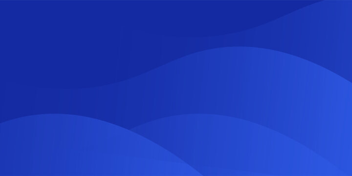 Futuristic dark blue abstract background with soft glowing wave gradients.