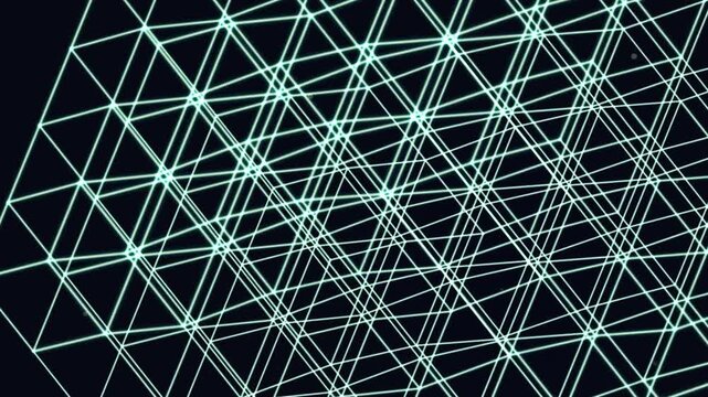 A dynamic network visualization depicting interconnected nodes and lines illustrating complex data relationships and digital connectivity across various technological and information systems