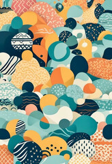 abstract seamless pattern