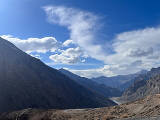 Fototapeta premium mountains and clouds