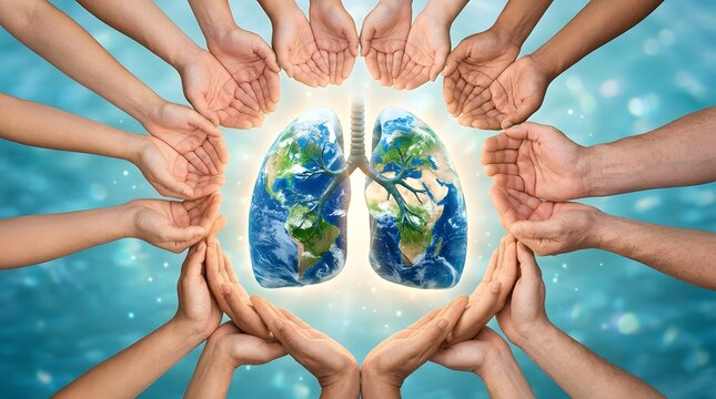 Protecting earth's lungs global unity for environmental conservation and sustainable future