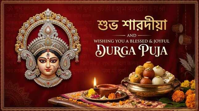 Durga Puja Prasad Banner