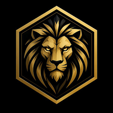lion head vector illustration