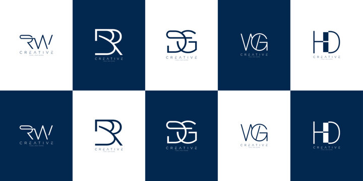 Monogram Logos Collection.