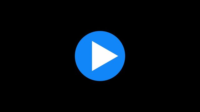 play button icon animation