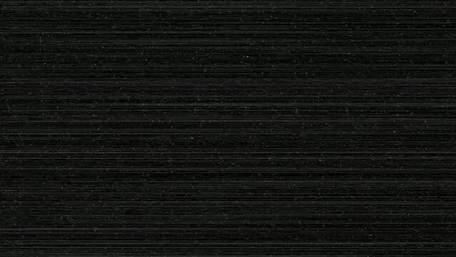 Television turn on and off. Noise on a old TV screen, Vintage switch on off television concept. TV lnk and CRT scan lines VHS noise