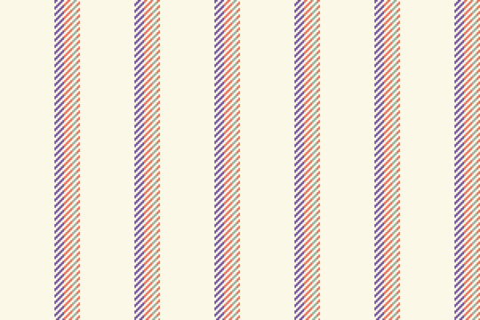 Yist vector background textile, customize seamless texture stripe. Clowing pattern lines fabric vertical in old lace and red colors.