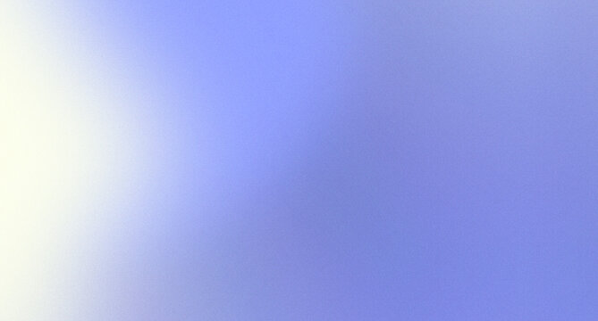 Aesthetic Periwinkle Blue and Soft White Grainy Gradient Background