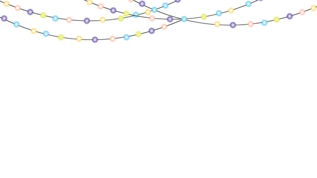 Festive Holiday String Lights, Glowing Decorative Garlands for Celebrations
