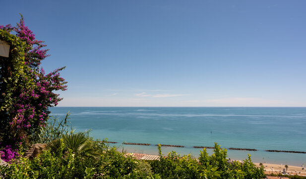 Adriatic Sea. Spectacular view from the ancient village of Marano 0626
