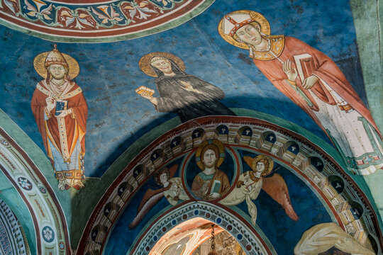 Subiaco. The Monastery of Saint Benedict, or Sanctuary of the Sacred Cave