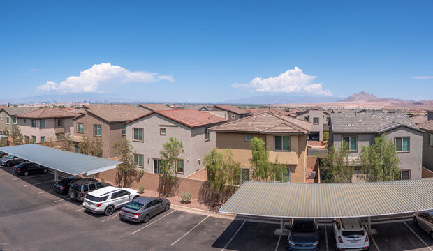 View from the balcony in Henderson NV.