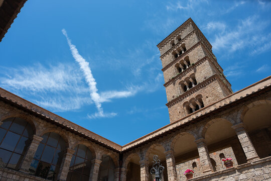 Subiaco. The Monastery of Saint Scholastica