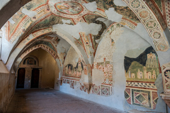 Subiaco. The Monastery of Saint Scholastica