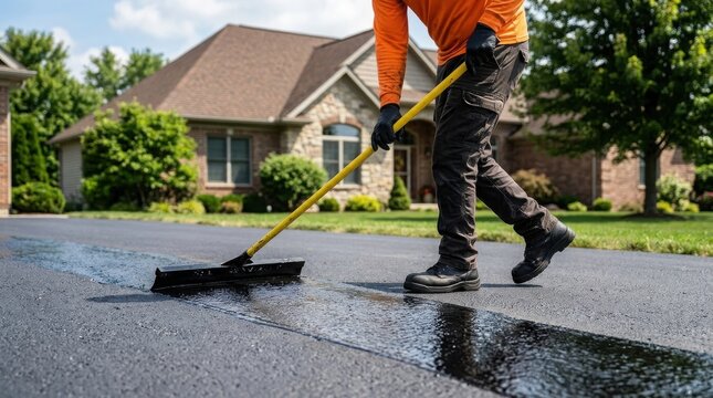 Usa labor day professional asphalt driveway sealing and maintenance services