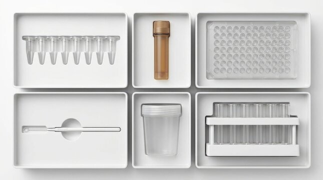 Essential laboratory consumables tubes plates and pipettes for scientific research and analysis