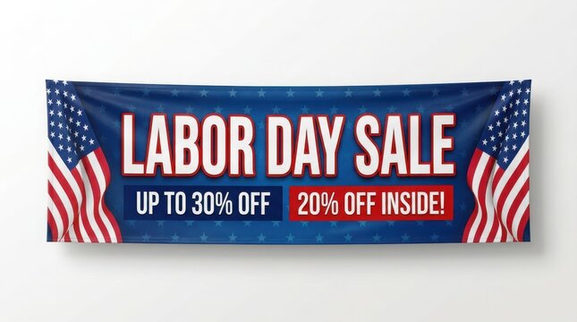 Usa labor day sale banner up to 30 off deals discounts