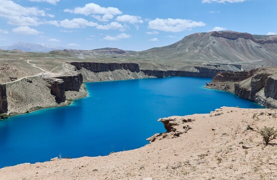 The deep blue lakes of Afghanistan's Band-e-Amir National Park