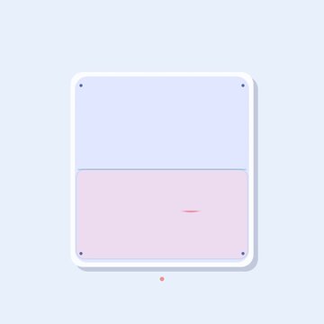 Minimal 3D Flip Calendar Card 20 Animation