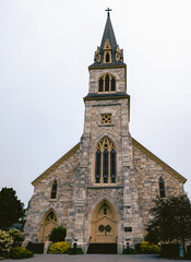 Fototapeta premium St. Bridget Catholic Church in West Rutland, Vermont, USA