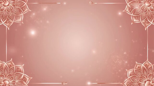 Elegant Rose Gold Luxury Wedding Motion Background with Soft Blush Pink Gradient
