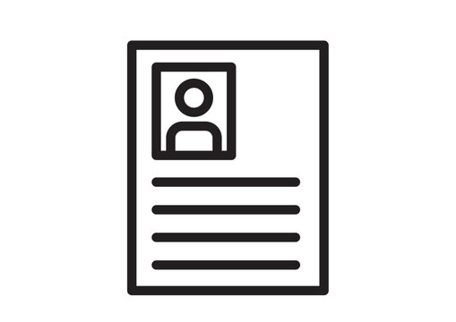 履歴書のアイコン