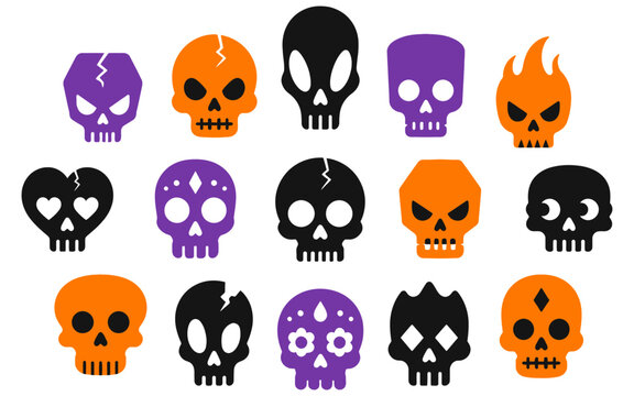 Festive halloween illustration with jackolantern bat and layered paper branches on a white background
