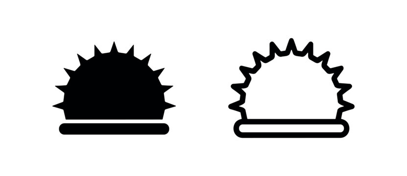 Massage spiky ball reflexology tool icon