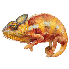 Cassican watercolor artwork, high-quality professional vector illustration isolated on a white background. © Cooper