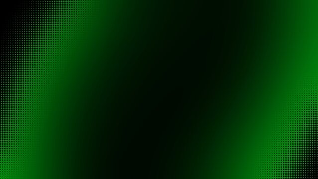 Dark green abstract gradient background with halftone dots corner