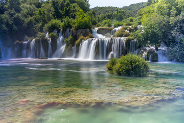 Wodospad Skradinski Buk w Parku Krka, Chorwacja © FotoKieltyka.pl