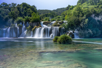 Wodospad Skradinski Buk w Parku Krka, Chorwacja © FotoKieltyka.pl