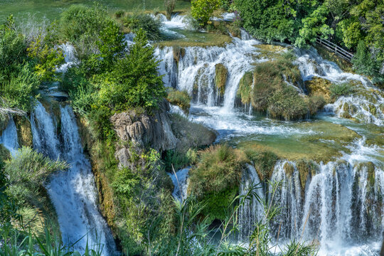 Wodospad Skradinski Buk w Parku Krka, Chorwacja