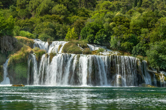 Wodospad Skradinski Buk w Parku Krka, Chorwacja