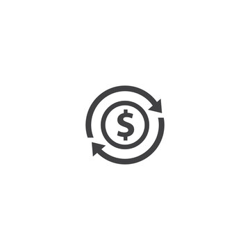 Business people, human resources, office management - icon. Simple vector illustration