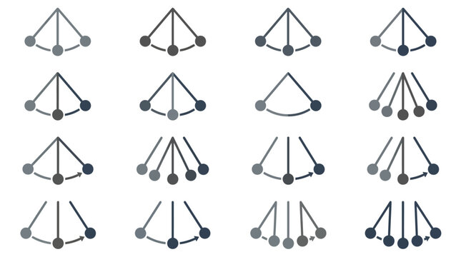 Geometric nodal pendulum and triangle structures.