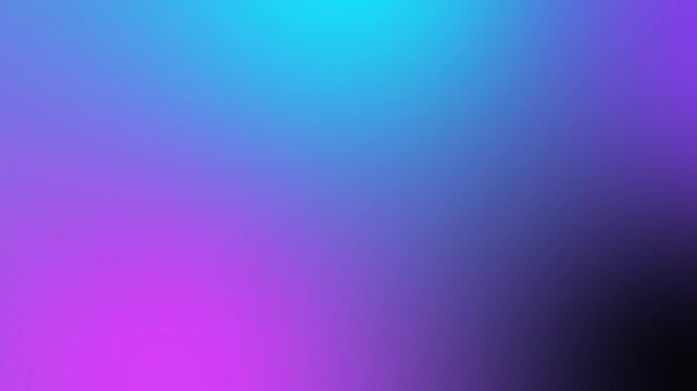 Dark violet and neon blue gradient loop. Abstract futuristic background with a clean holographic glow and liquid wavy texture. Suitable for gaming background and modern wallpaper.