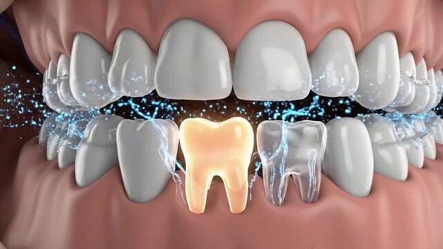 Stunning Visualization of Baby and Adult Tooth Development Demonstrating Dental Growth and Changes for Educational and Clinical Use