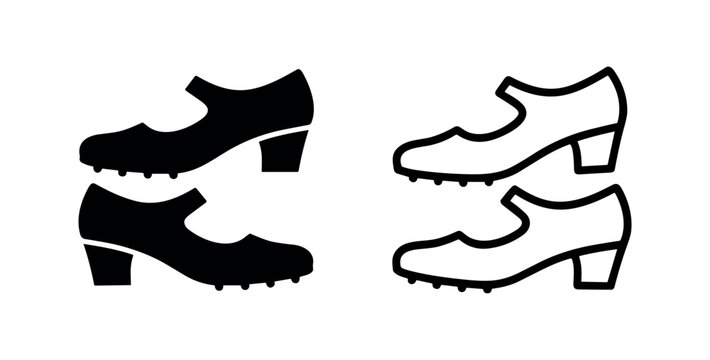 Flamenco Dancing Shoes Icon