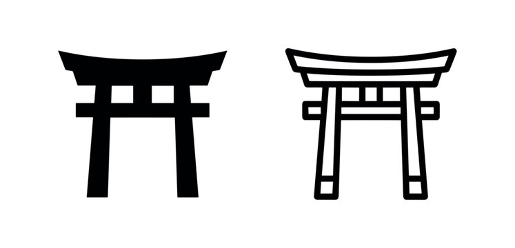 Japanese Torii Gate Cultural Icon