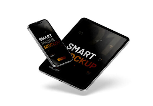 Tablet Studio Surface Mockup