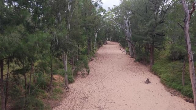 Dried Up Stream in an Arid Environment