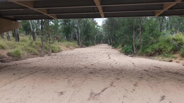 Dried Up Stream in an Arid Environment