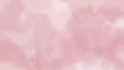 Obraz premium Abstract artistic watercolor backdrop, dusty rose clouds for feminine branding.