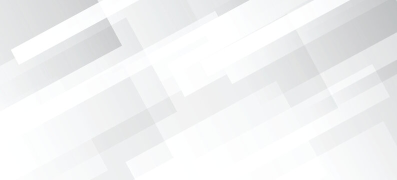 Vector abstract elegant white and grey background featuring a sophisticated geometric square pattern with subtle layered textures, clean corporate design elements, modern technology-inspired 