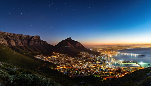 cape town at night