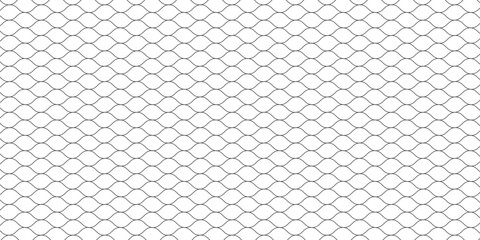 Football goal net, fishing net pattern or fishing net background, seamless vector texture. Grunge pattern © Musrifah