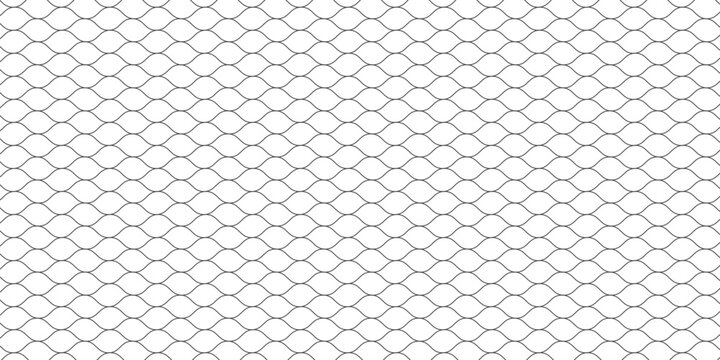 Football goal net, fishing net pattern or fishing net background, seamless vector texture. Grunge pattern